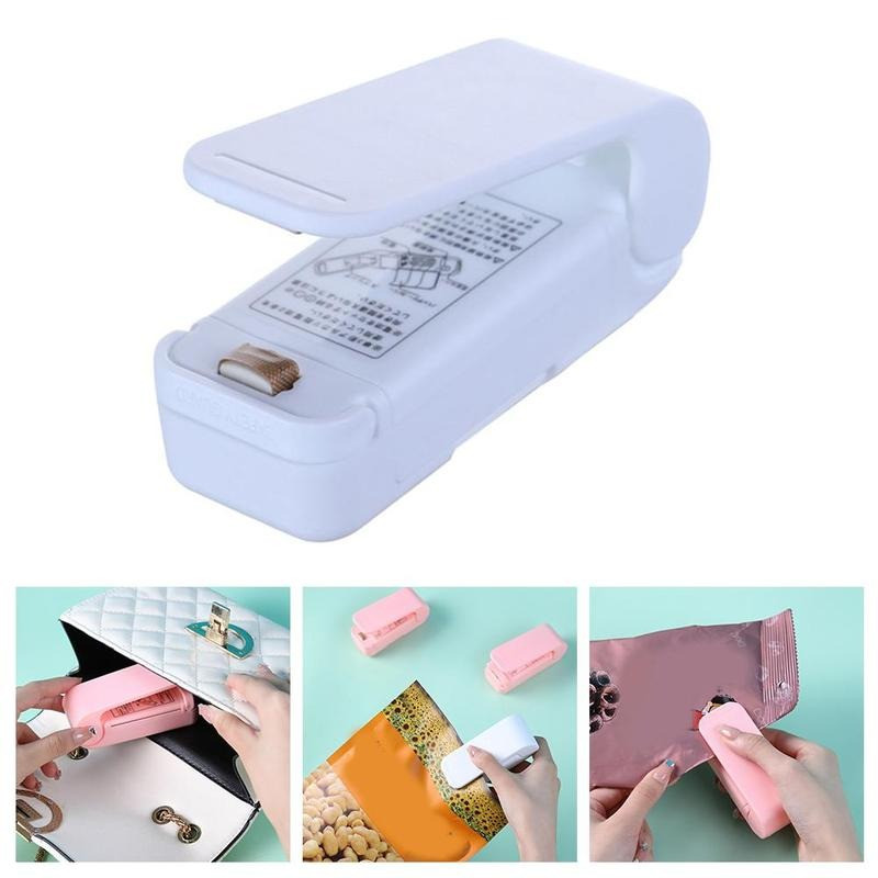 Mini Selladora De Bolsas Plásticas Portátil