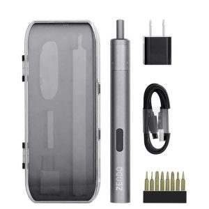 Kit Destornillador Eléctrico Recargable (LED)